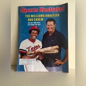 Sports illustrated Ted Williams July 1977